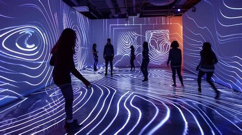 Interactive Digital Art Installation Featuring Dynamic Light and Sound ...