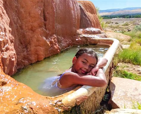 Mystic Hot Springs, a unique destination in the Utah desert