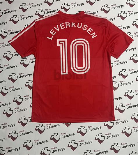 Bayer 04 Leverkusen Shirt 1992-1993 Home - Retro Jersey, Bayer Leverku ...