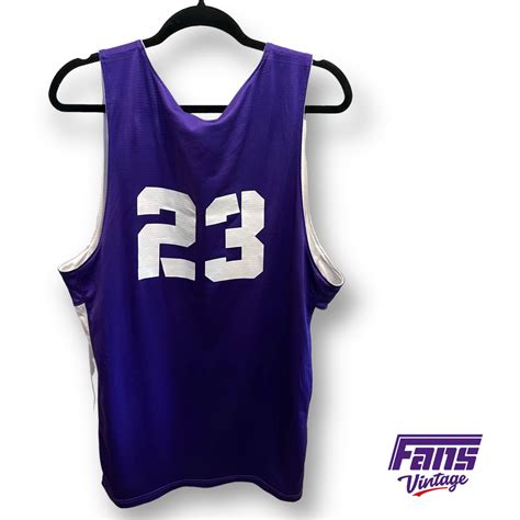 EPIC Game Worn TCU Basketball warmup jersey - double sided! – Fans Vintage