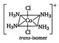In the following complex compound [ Co ( NH 3)4 Cl 2]+, Co and Cl are ...