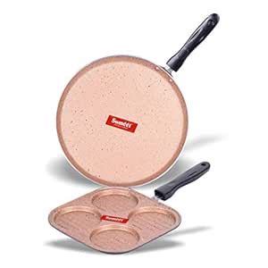 Buy Sumeet Nonstick Granite Finish 2Pc OMEGA Cookware Set (Dosa Tawa ...