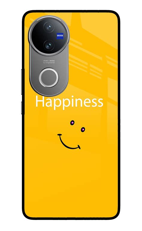 Happiness With Smiley Vivo V50 5G Glass Case – Hello Swanky Online Pvt ...