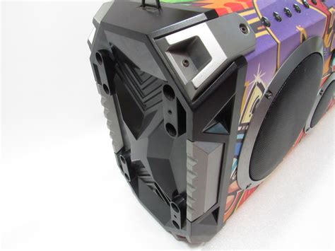 Bumpboxx Flare 8 Retro Boombox Bluetooth Speaker