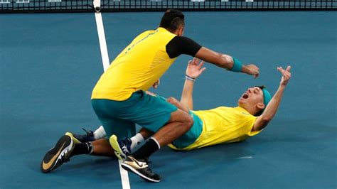 Alex de Minaur, Nick Kyrgios help Australia reach ATP Cup semifinals ...