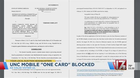 NC Court of Appeals blocks digital UNC One card from being used as ...