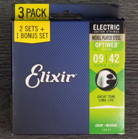 Image result for Elixir Strings 3 Pack