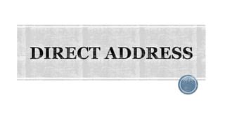 Direct Address 的图像结果