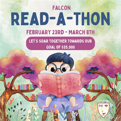 FALCON READ-A-THON! | Holy Family Catholic School