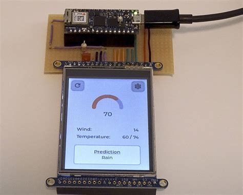 Smart Weather Display with Arduino and Machine Learning