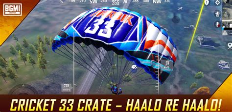 BGMI Cricket 33 Crate to bring Hardik Blitz outfit and more items