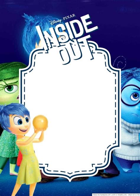 9 tarjetas de Intensamente 2 de cumpleaños bonitas para imprimir en casa