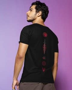 BEWAKOOF Graphic Print Men Round Neck Black T-Shirt - Buy BEWAKOOF ...