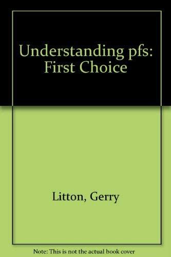 Buy First Choice (Understanding pfs) Book Online at Low Prices in India ...