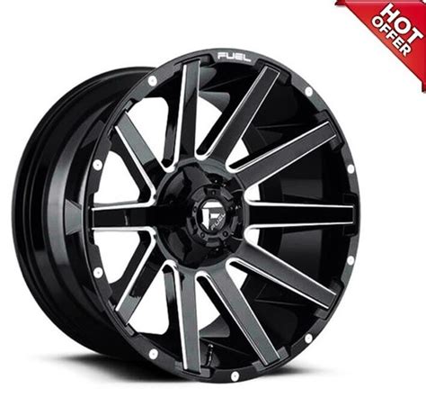 Fuel Wheels D615 Contra Gloss Black Milled Off Road India | Ubuy