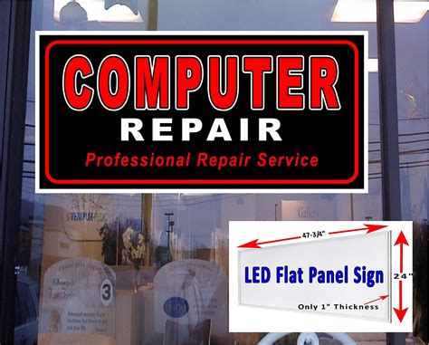 Computer Shop Reminder Sign 的图像结果