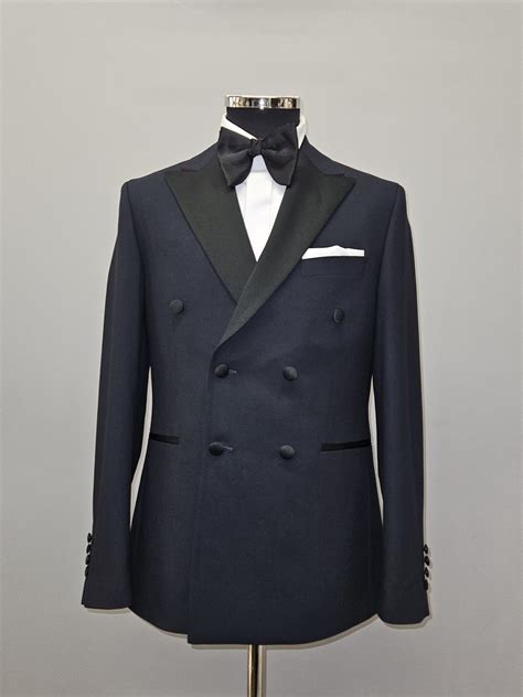 Navy Double-Breasted Tuxedo - Kevin Paul, Hirewear
