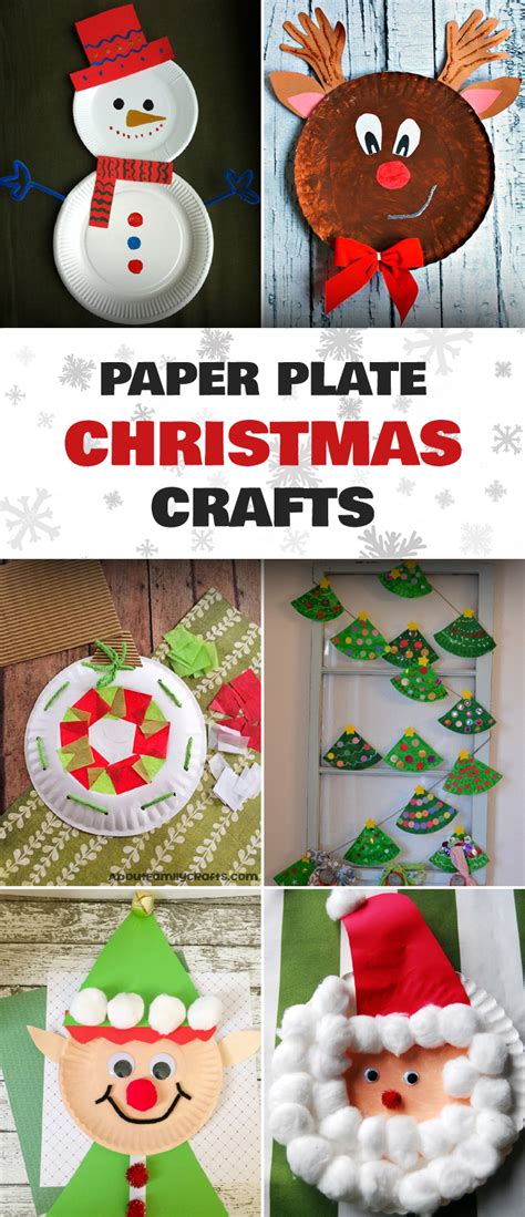 15 Paper Plate Christmas Crafts - DIY Roundup