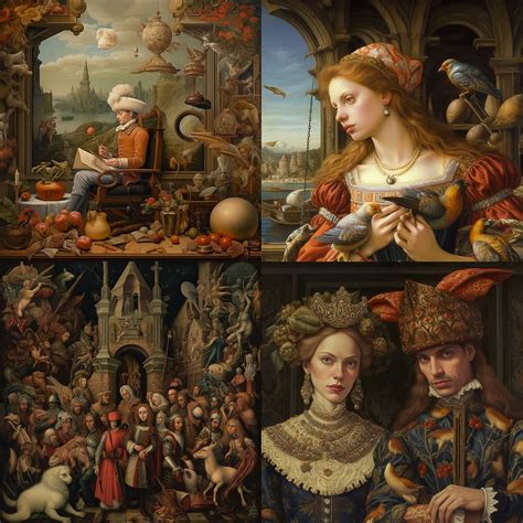 Renaissance Midjourney style | Andrei Kovalev's Midlibrary 2.0