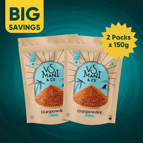 VS Mani Idli Molaga Podi 150g | The Best South Indian Podis in India