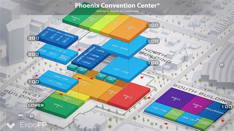 Phoenix Convention Center floor plan