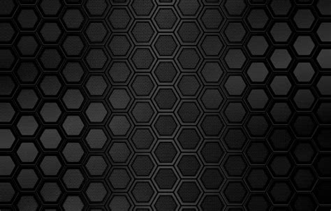 Wallpaper abstraction, pattern, black, minimalism, cell, Background ...
