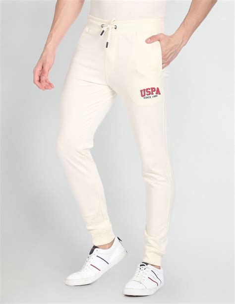 Pure Cotton Logo Joggers – U.S. Polo Assn. India