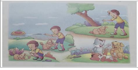 Write a paragraph based on the picture - Brainly.in