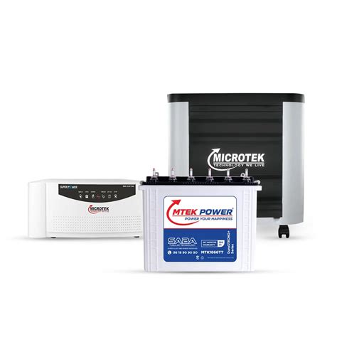 Microtek SP 900 DG Inverter/UPS (900-12V) & Trolley Combo with MTEK ...
