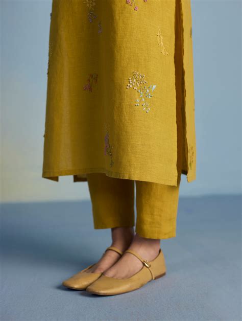 Kuya Timeless Linen Pant - Ochre – Manan