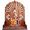 Ssi Fully Handmade Beautiful Small Wooden Home And Office Temple/Pooja ...