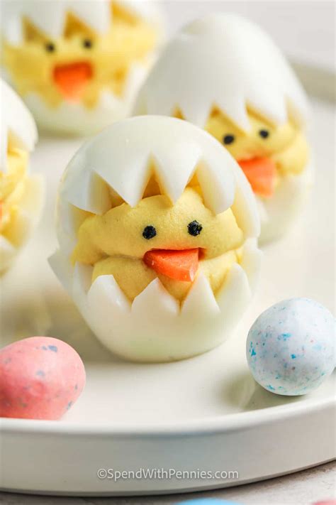 Easter Deviled Eggs
