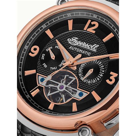 Мъжки часовник Ingersoll I01102B, Автоматичен, 45мм, 5ATM - eMAG.bg