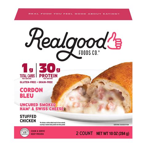 Realgood Foods Co. Cordon Bleu Stuffed Chicken Philippines | Ubuy