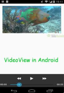 VideoView Tutorial With Example In Android Studio | Abhi Android