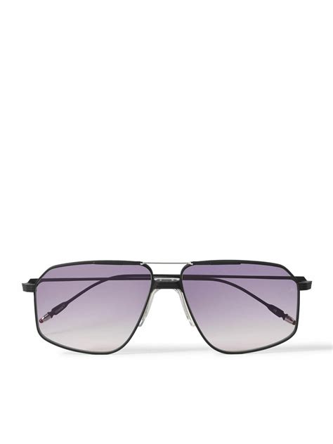 Jacques Marie Mage - Jagger Aviator-Style Titanium Sunglasses Jacques ...