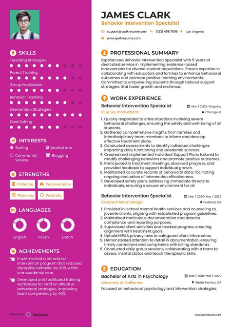 10+ Behavior Intervention Specialist Resume Samples & Templates for 2025