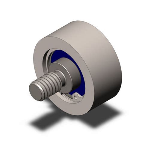 Bearing wheel type roller - TFS-200905-1603R-C - Fairlane Products - steel