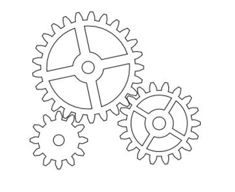 Mechanical Gears Drawing at PaintingValley.com | Explore collection of ...