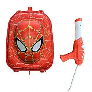Buy PoPo Toys Holi Pressure Pichkari with Spiderman RED Bag Tank- 5 LTR ...