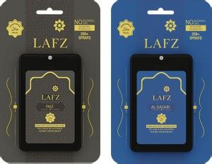 LAFZ Faiz & AL Dashir No Alcohol No Gas Pocket Deodorant Spray - For ...
