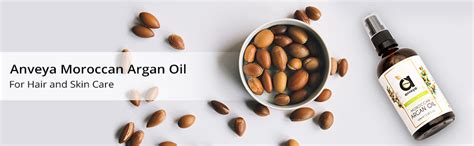 Buy Anveya Moroccan Argan Oil, Cold-Pressed Organic, 100ml, Best For ...
