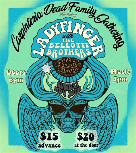 Carpinteria Dead Family Gathering @ SOhO Santa Barbara - Ladyfinger ...