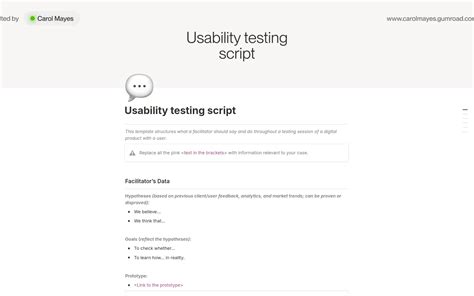 Image result for Website Usability Test Script