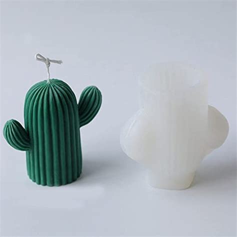 Matin IMPEX Desert Cactus Aroma Candle Mold | Mold for Candle Making ...