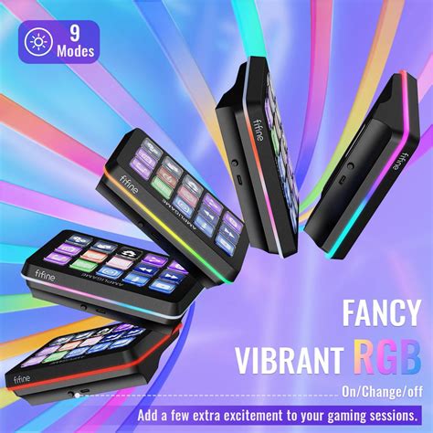 Buy Shop Fifine AmpliGame D6 Stream Controller with 15 Macro Keys at ...