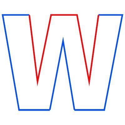 How to Draw W in JavaScript 的图像结果