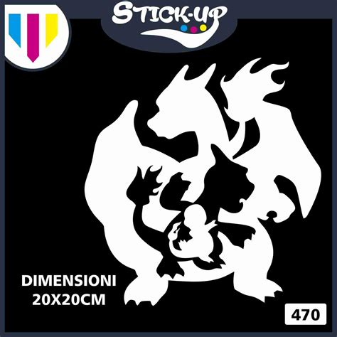 Buy Sticker sticker POKEMON pokèmon go - Charmander, Charmeleon ...