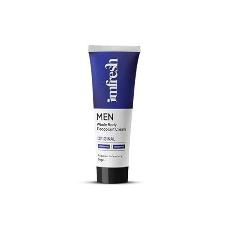 Buy imfresh Men Original | Deodorant Cream For Whole body & Underarms ...