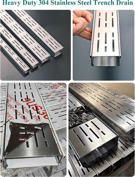 Blazea Channel Drainage Trench Drain System, Heavy Duty India | Ubuy